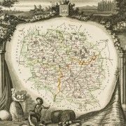 Creuse : Cartes anciennes et plans du département.
