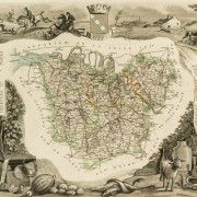 Eure : Cartes anciennes et plans du département.

