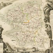 Finistère : Cartes anciennes et plans du département.
