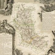 Loire : Cartes anciennes et plans du département.
