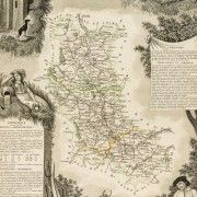 Loire : Cartes anciennes et plans du département.
