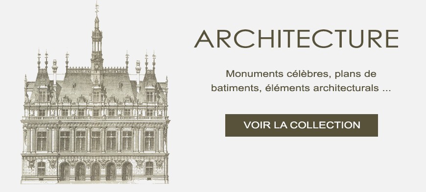 Gravures anciennes d'architecture